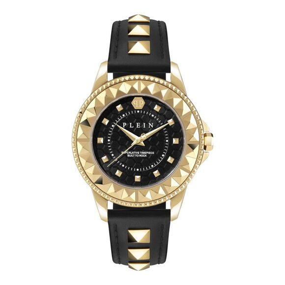 Plein Lady Rock Leather Watch